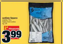 Super C Sardines Geparco | Geparco frozen sardines offer
