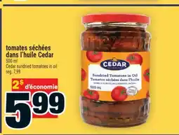 Super C Tomates Séchées Dans L'huile Cedar | Cedar Sundried Tomatoes In Oil offer