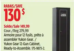 Canadian Tire Yukon Gear 12-Gun Cabinet offer