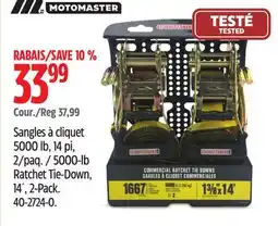 Canadian Tire Motomaster 5000-lb Ratchet Tie-Down, 14´ offer