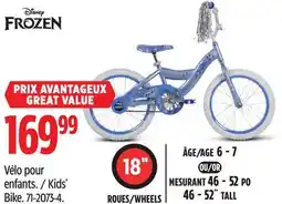 Canadian Tire Kids' Bike offer