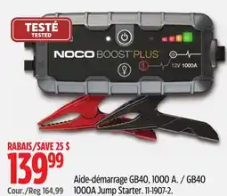 Canadian Tire NOCO GB40 1000A Jump Starter offer