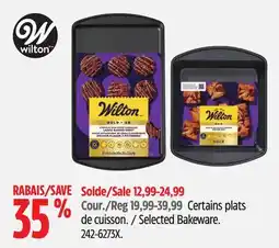 Canadian Tire Wilton Selected Bakeware offer