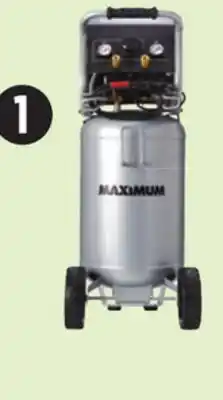 Canadian Tire MAXIMUM 15-Gallon Quiet Air Compressor offer