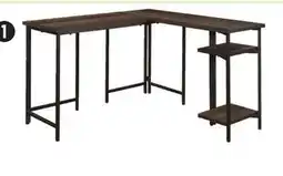 Canadian Tire Sauder L-Shaped Computer Desk offer