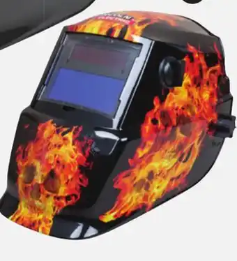 Canadian Tire LINCOLN ELECTRIC Auto-Dark Welding Helmet, Flame offer