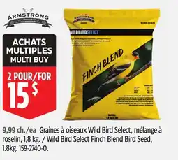 Canadian Tire Armstrong Wild Bird Select Finch Blend Bird Seed offer