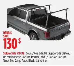 Canadian Tire TracRac TracOne Truck Bed Cargo Rack, Black offer