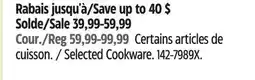 Canadian Tire Lagostina Selected Cookware offer