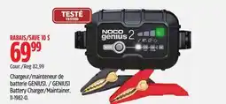 Canadian Tire GENIUS1 Battery Charger/Maintainer offer