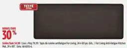 Canadian Tire For Living Anti-Fatigue Kitchen Mat, 24 x 60˝ offer