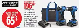 Canadian Tire MASTERCRAFT 20V Brushless 1⁄2˝ Hammer Drill and 1⁄4˝ Impact Driver offer