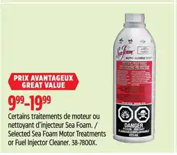 Canadian Tire Selected Sea Foam Motor Treatments or Fuel Injector Cleaner offer