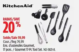 Canadian Tire Kitchenaid Gourmet 17-Pc Tool Set offer