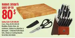 Canadian Tire Selected Knife Block Sets, Shears or Cutting Boards offer