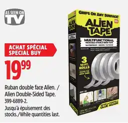 Canadian Tire Alien Double-Sided Tape offer
