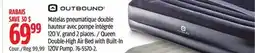 Canadian Tire Queen Double-High Air Bed with Built-In 120V Pump offer