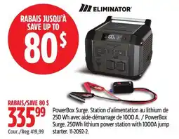Canadian Tire Eliminator PowerBox Surge offer