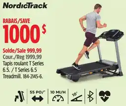 Canadian Tire NordicTrack T Series 6.5 Treadmill offer