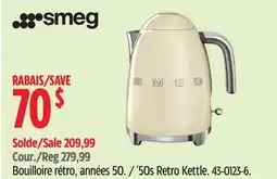 Canadian Tire Smeg '50s Retro Kettle offer