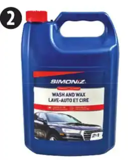 Canadian Tire Simoniz High Foam Car Wash & Wax offer