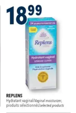Familiprix REPLENS Hydratant vaginal/Vaginal moisturizer, /selected products offer