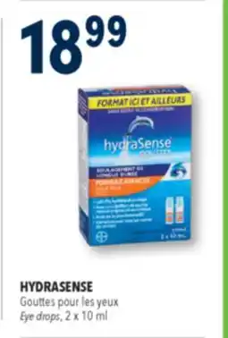 Familiprix HYDRASENSE Eye drops offer