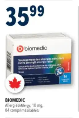 Familiprix BIOMEDIC Allergies, 10 mg, 84 tablets offer