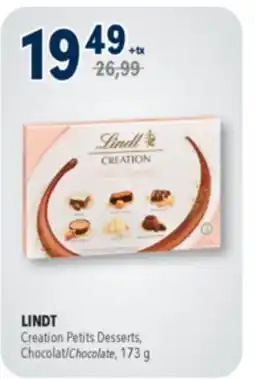 Familiprix LINDT Creation Petits Desserts, Chocolate offer