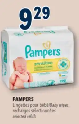 Familiprix PAMPERS Baby wipes offer