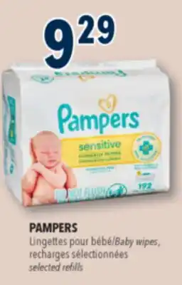 Familiprix PAMPERS Baby wipes offer