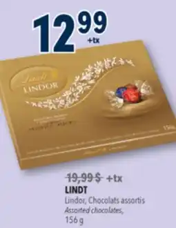 Familiprix LINDT Assorted chocolates offer
