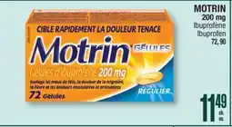 Jean Coutu MOTRIN Ibuprofen offer