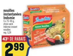 Marché Adonis NOUILLES INSTANTANÉES INDOMIE | INDOMIE INSTANT NOODLES offer