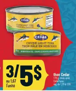Marché Adonis THON CEDAR | CEDAR TUNA offer