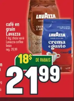 Marché Adonis Café en grain Lavazza | Lavazza coffee bean offer