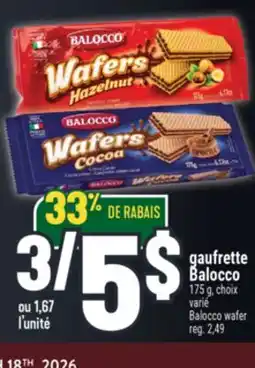 Marché Adonis GAUFRETTE BALOCCO | BALOCCO WAFER offer