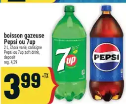 Marché Adonis Boisson gazeuse Pepsi ou 7up | Pepsi ou 7up soft drink offer