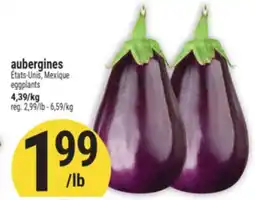 Marché Adonis AUBERGINES | EGGPLANTS offer