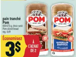 Marché Adonis PAIN TRANCHÉ POM | POM SLICED BREAD offer