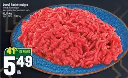 Marché Adonis BOEUF HACHÉ MAIGRE | LEAN GROUND BEEF offer