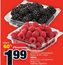 Super C FRAMBOISES| RASPBERRIES offer