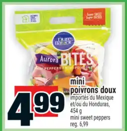 Super C Mini poivrons doux | mini sweet peppers offer