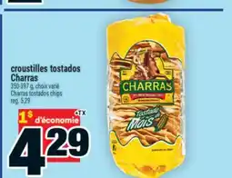 Super C Croustilles tostados Charras | Charras tostados chips offer