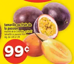 Super C TAMARILLO OU FRUIT DE LA PASSION | TAMARILLO OR PASSION FRUIT offer