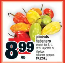 Super C Piments habanero | habanero peppers offer