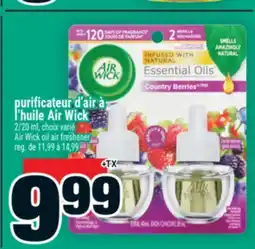 Super C Purificateur d'air à l'huile AirWick | AirWick oil air freshener offer