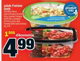 Super C Salade Fontaine Santé | Fontaine Santé Salad, Hummus offer