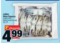Super C CRABES BLEUS GEPARCO | GEPARCO FROZEN BLUE CRAB offer