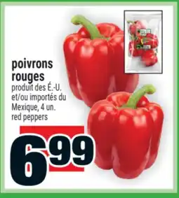 Super C Poivrons rouges | red peppers offer